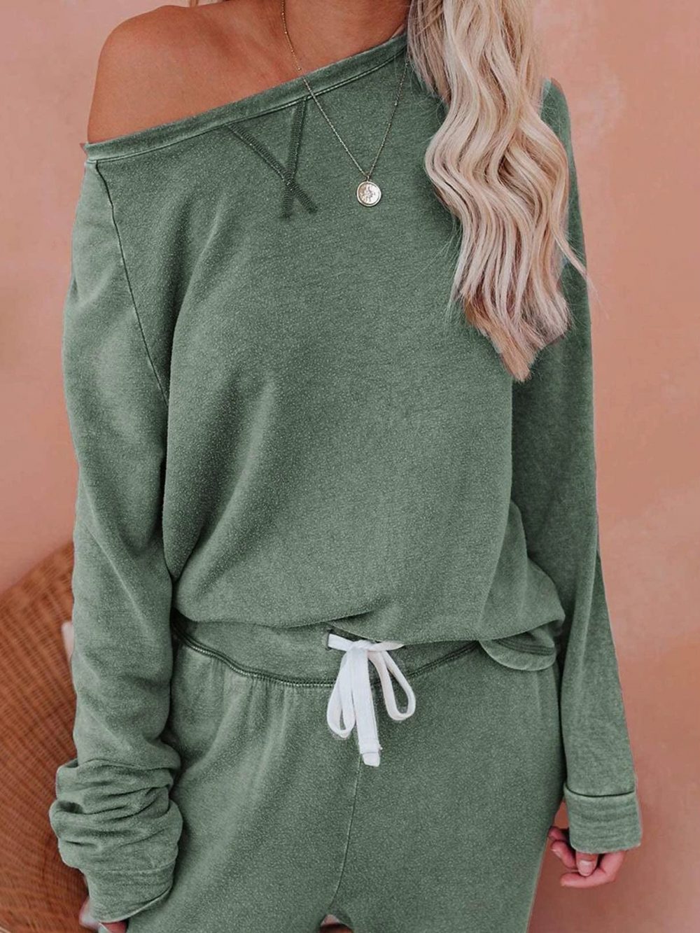 Autumn and Winter Leisure Home Clothing Set - 图片 7