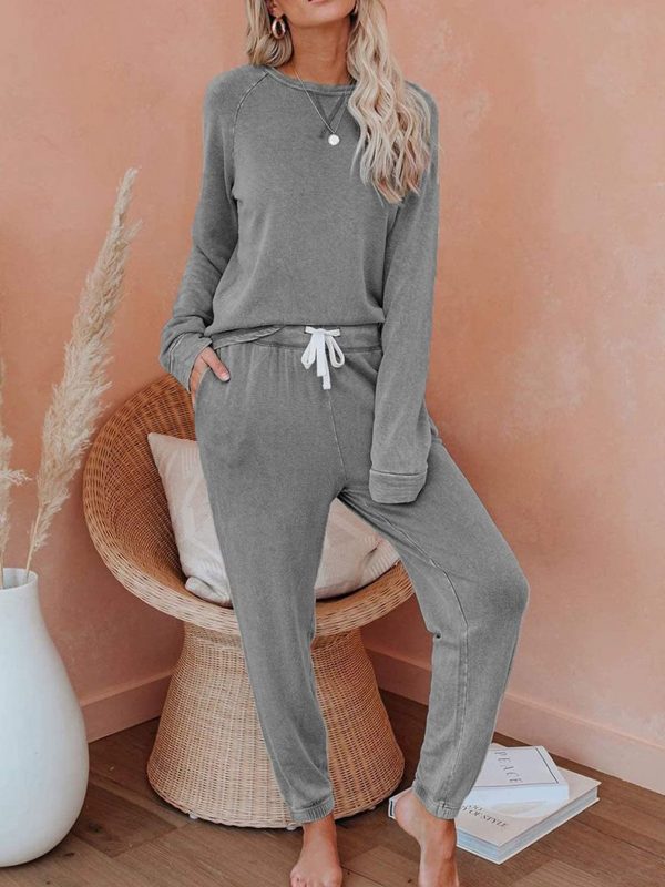 Autumn and Winter Leisure Home Clothing Set