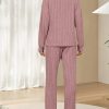 Pit stripe solid color soft home suit set - Image 8