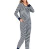 Autumn and Winter Striped Pajama Set - Image 14
