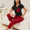 Autumn plaid heart-shaped pajamas - Image 10