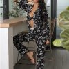 Cardigan printed pajama set - Image 2