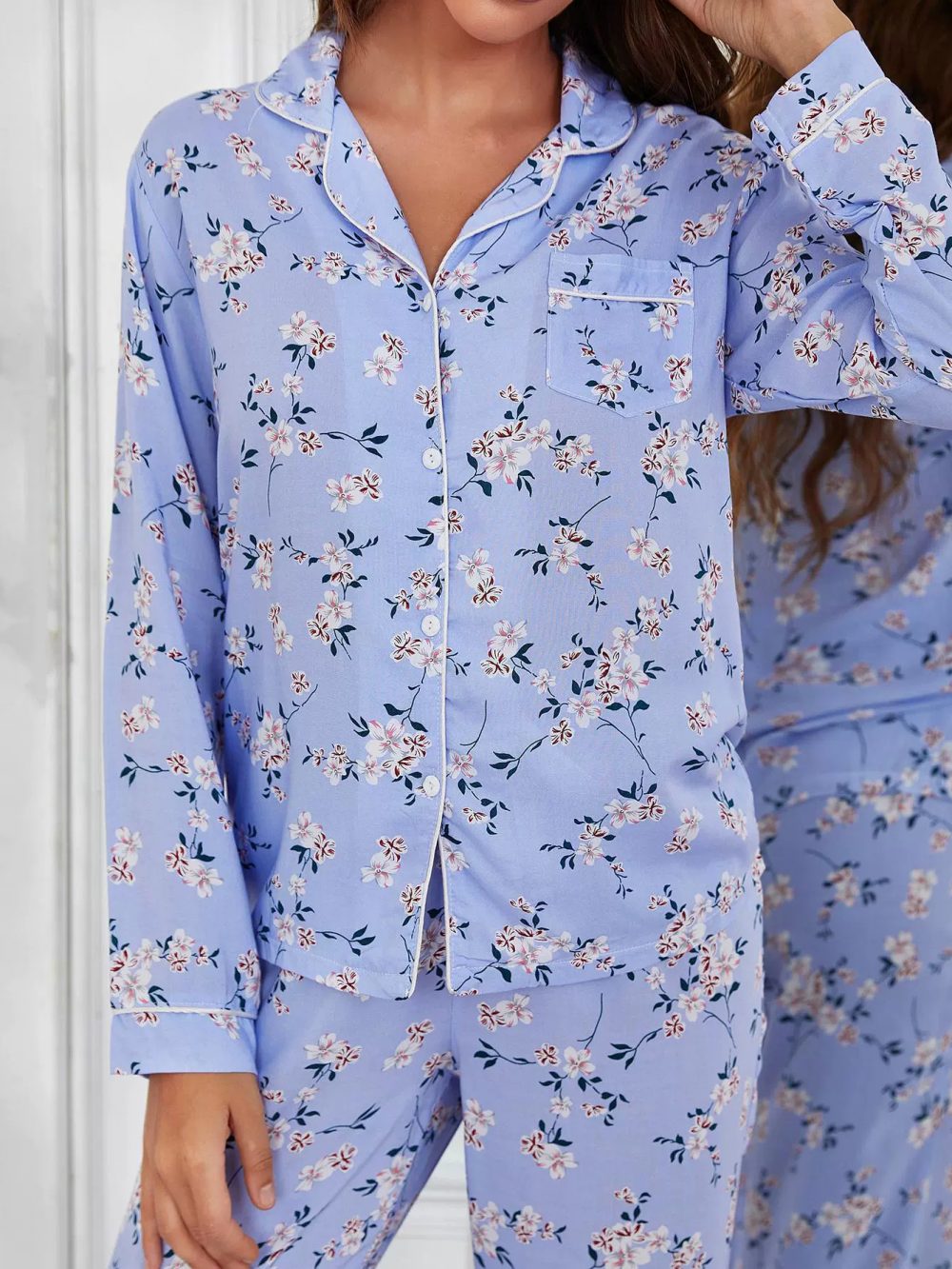 Autumn and winter long sleeved and long pants pajamas - 图片 6