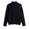 Mid neck women's sweater for autumn and winter - Image 6