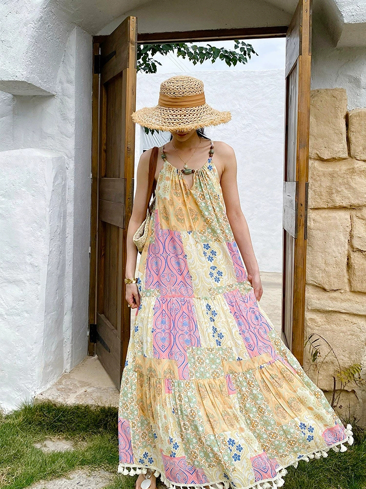 Bohemian grand dress