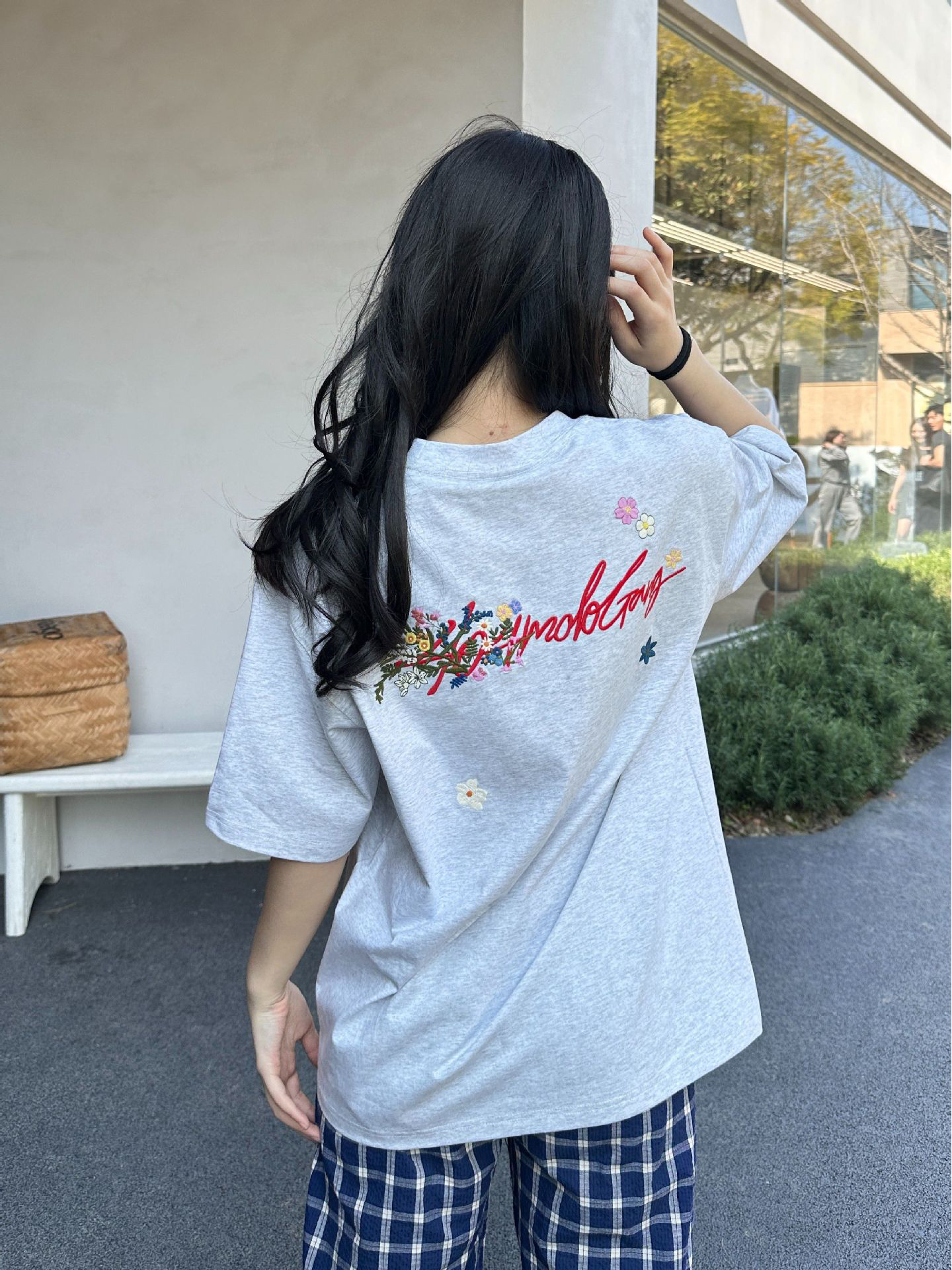 Embroidered T-shirt