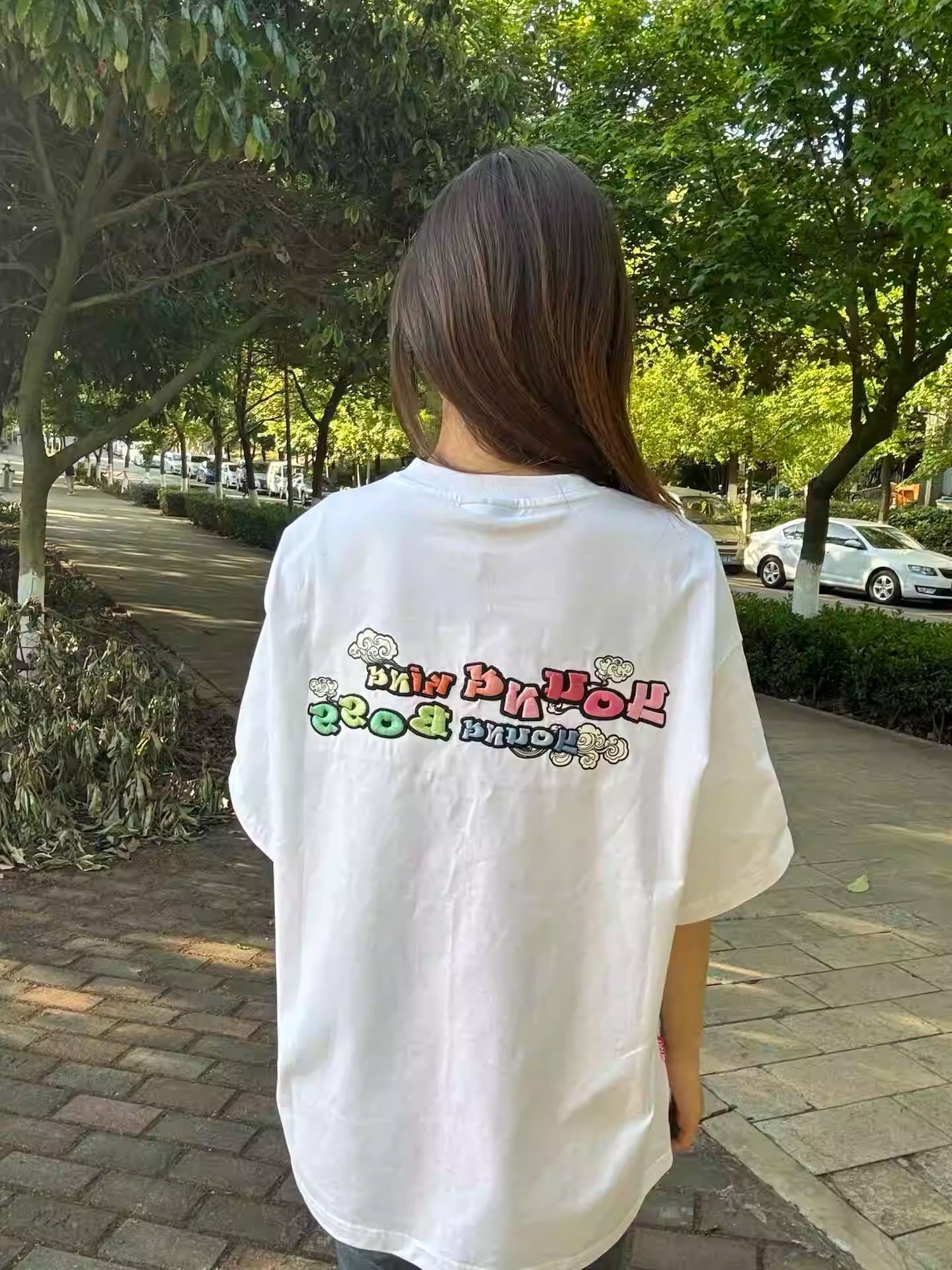 Embroidered T-shirt