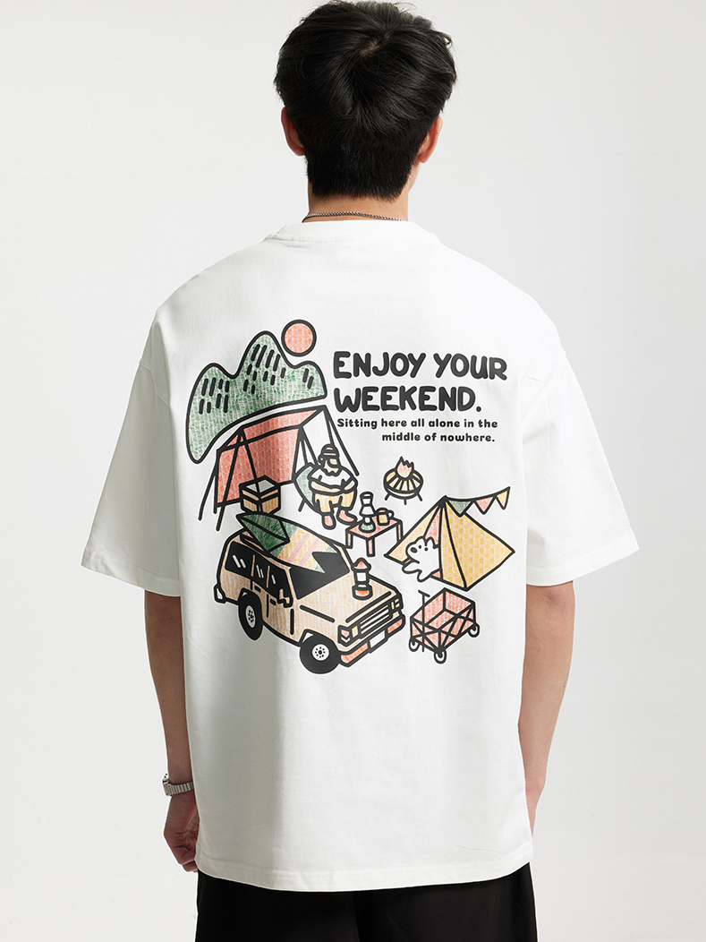 Outdoor camping T-shirt