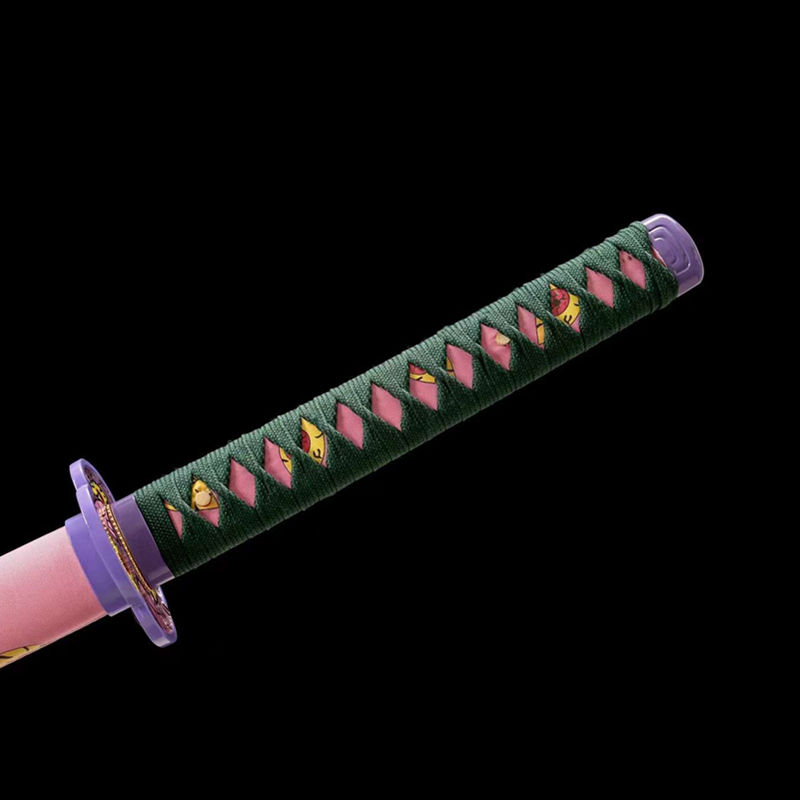 Demon Slayer Kokoshibou cosplay prop metal Nichirin Sword - Image 6