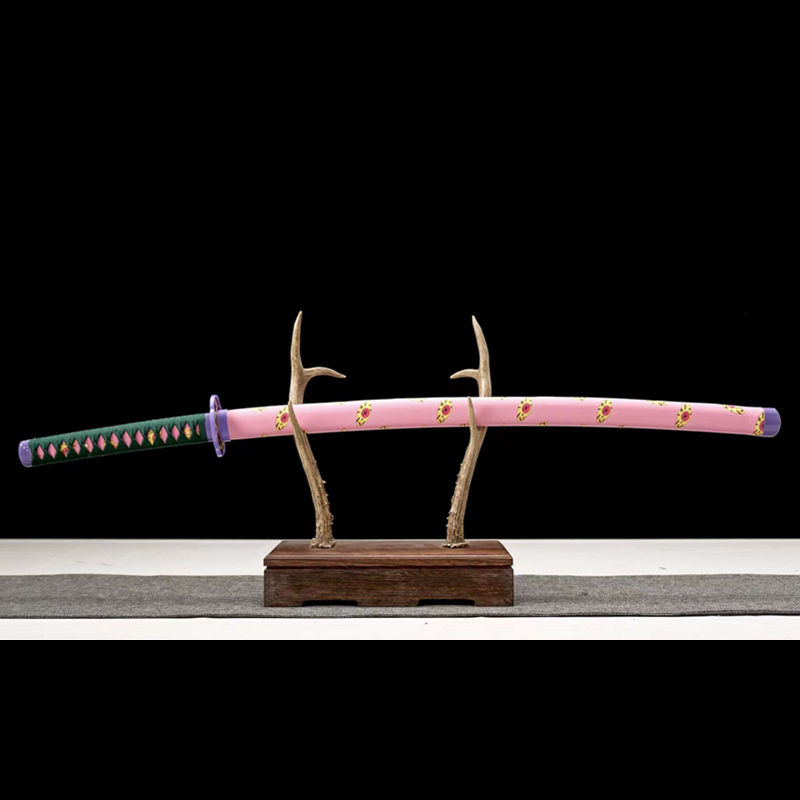 Demon Slayer Kokoshibou cosplay prop metal Nichirin Sword - Image 3