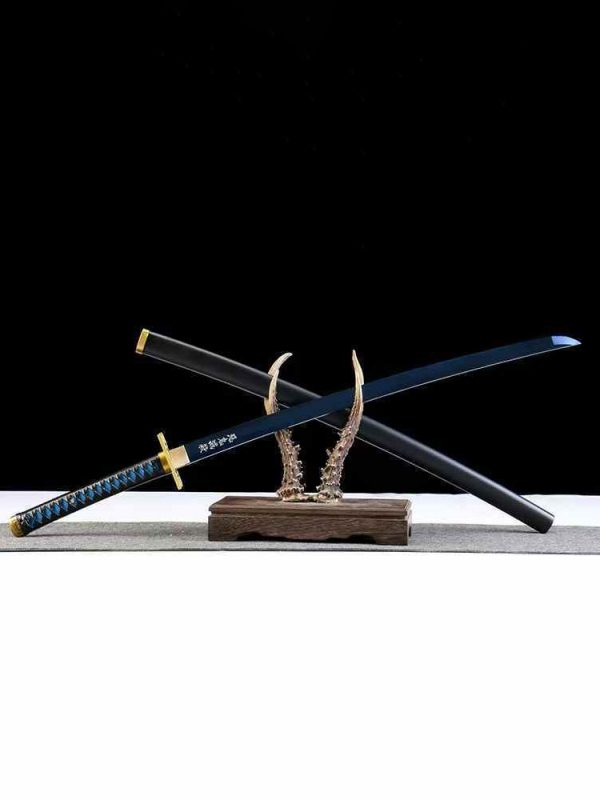 Demon Slayer Tokitou Muichirou cosplay prop metal Nichirin Sword