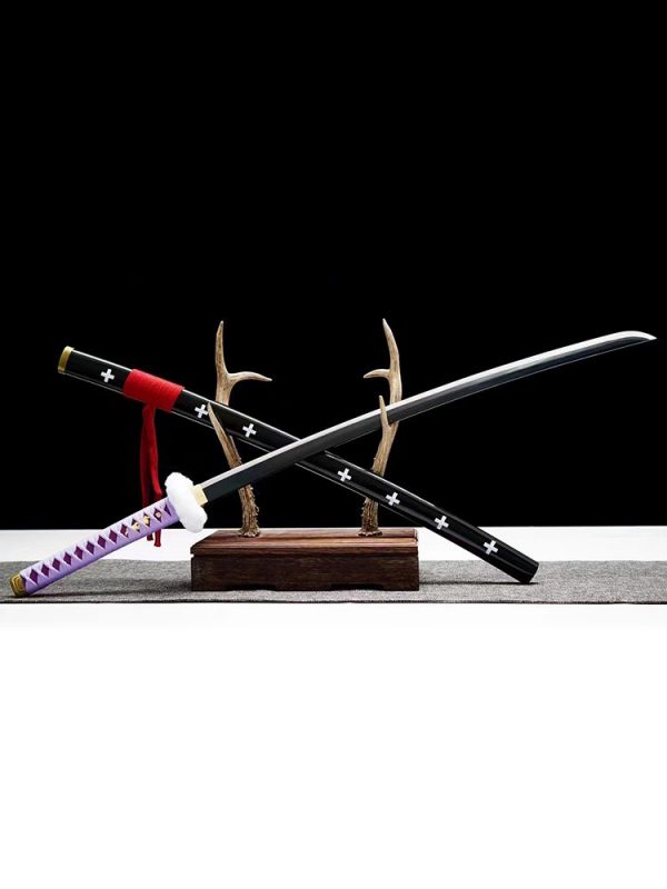 One Piece zoro cosplay prop metal sword Kikoku