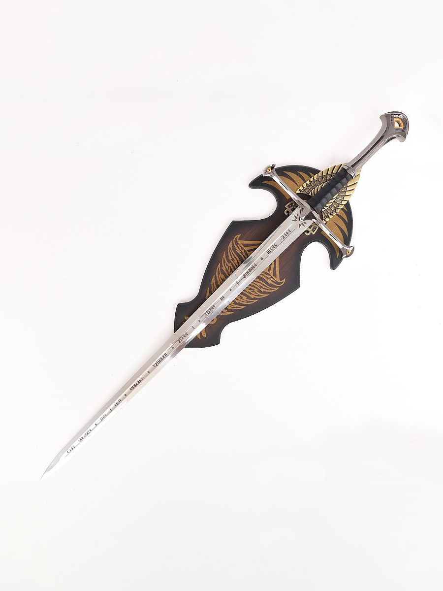 Lord of the Rings metal Anduril Sword of King Elessar