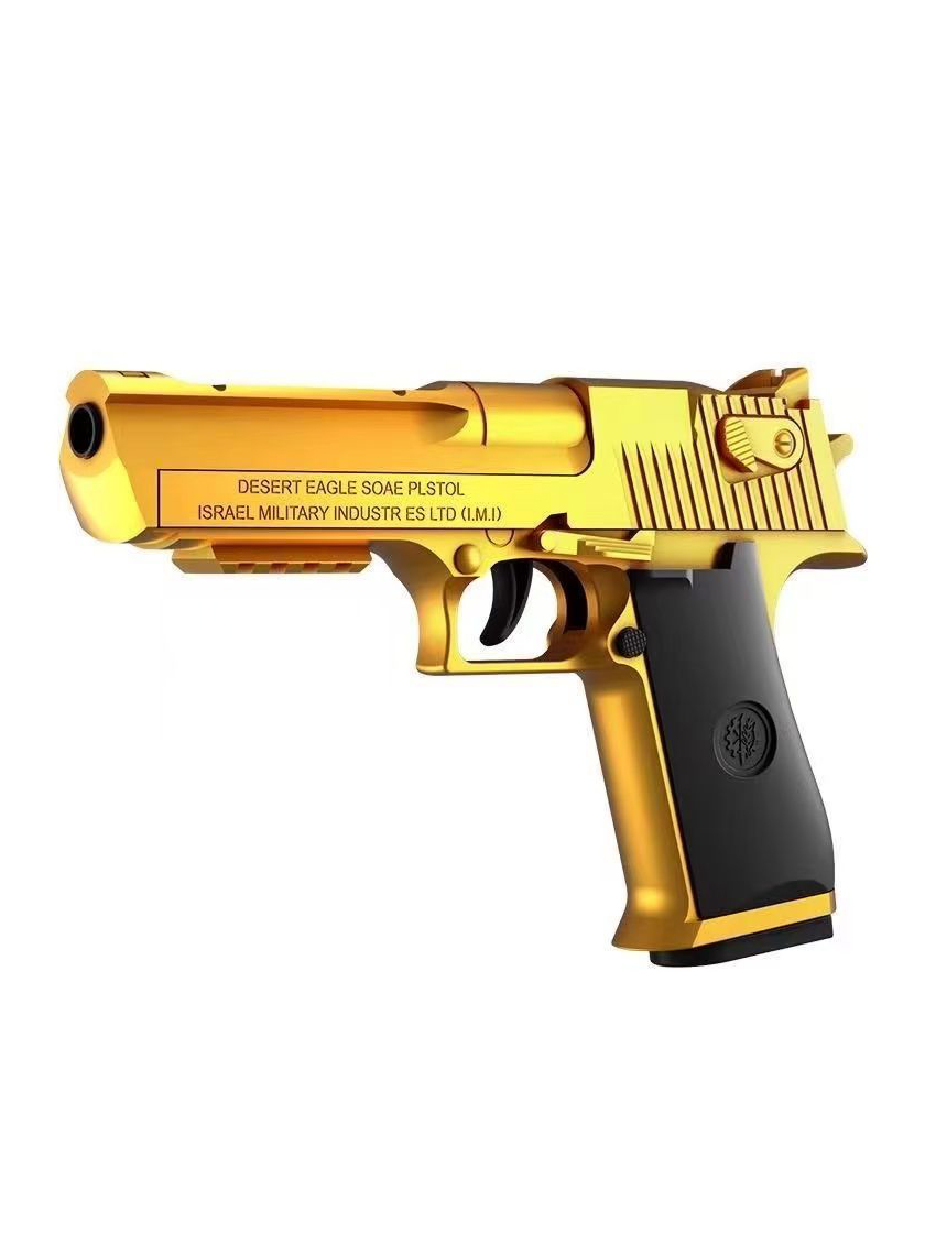 Golden Desert Eagle Toy Gun