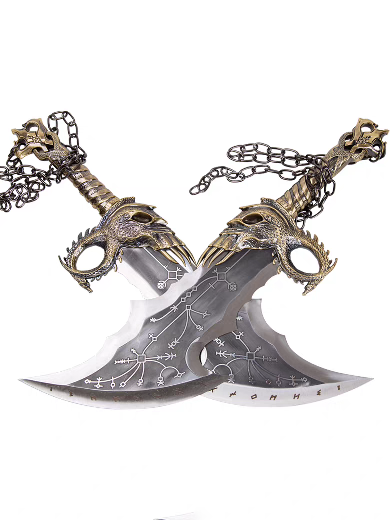 God of War 5 cosplay metal prop Chaos Blade