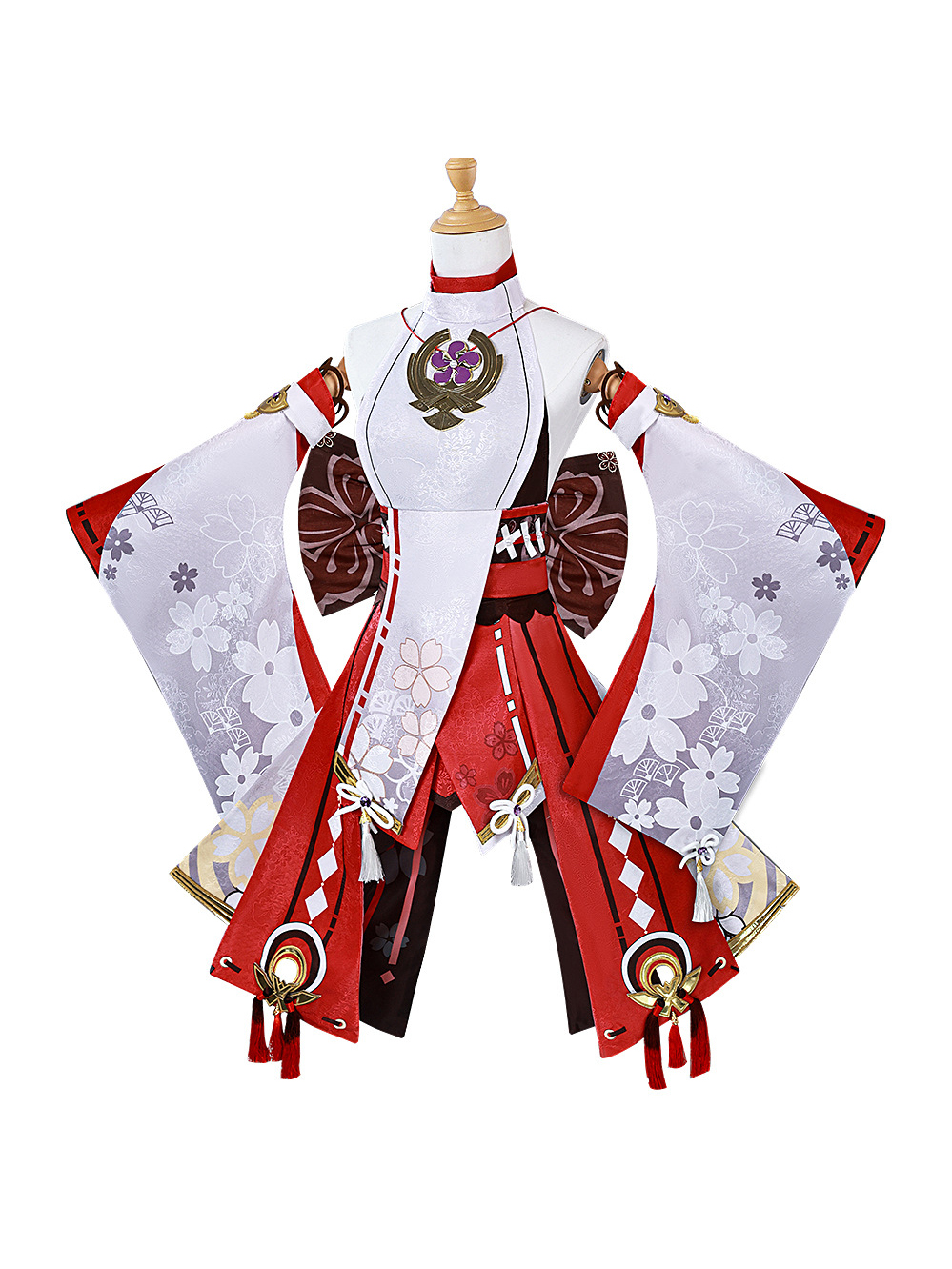 Genshin Impact Yae Miko costume and wig