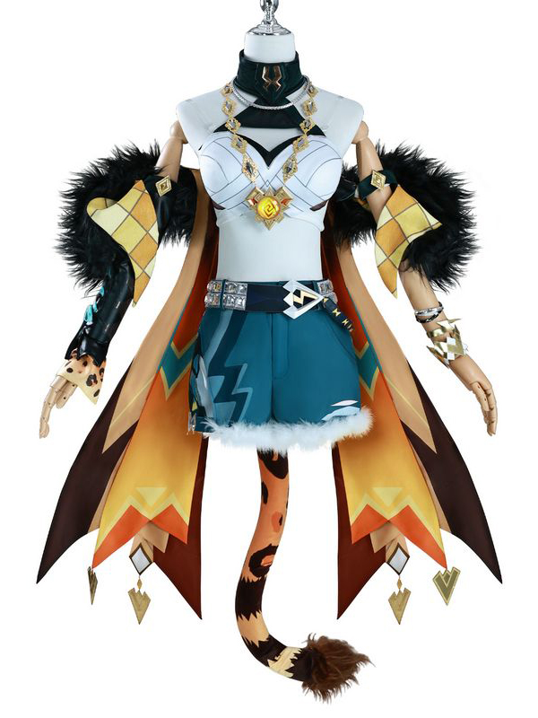 Genshin Impact Xilonen costume and wig