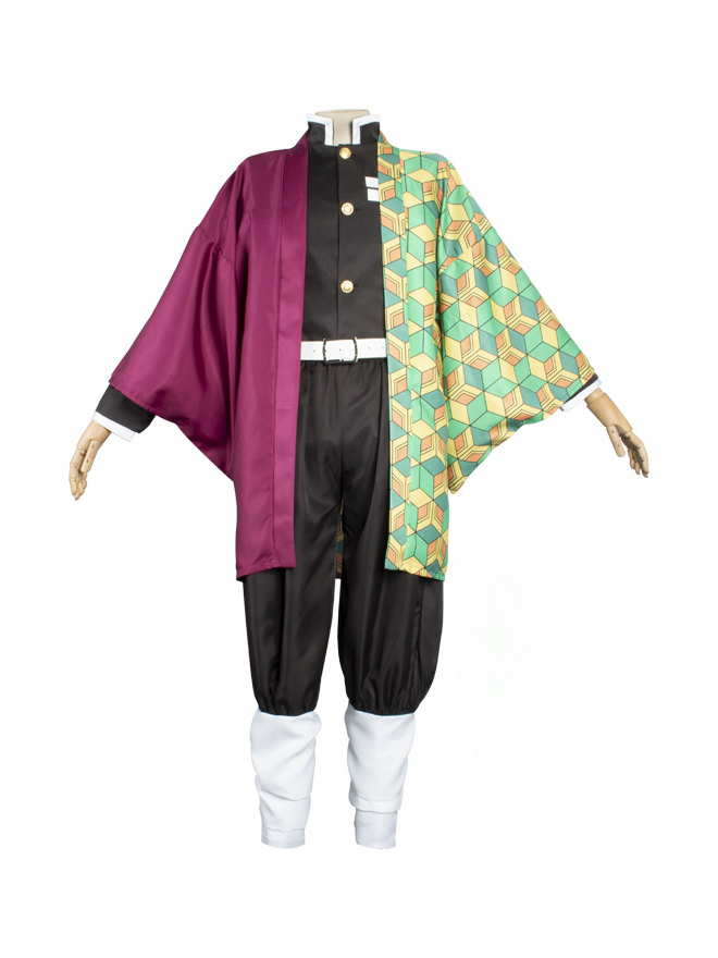Demon Slayer Giyuu Tomioka Cosplay costume and wig