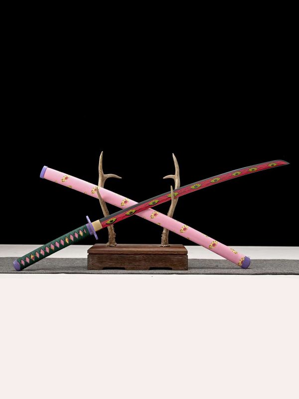 Demon Slayer Kokoshibou cosplay prop metal Nichirin Sword