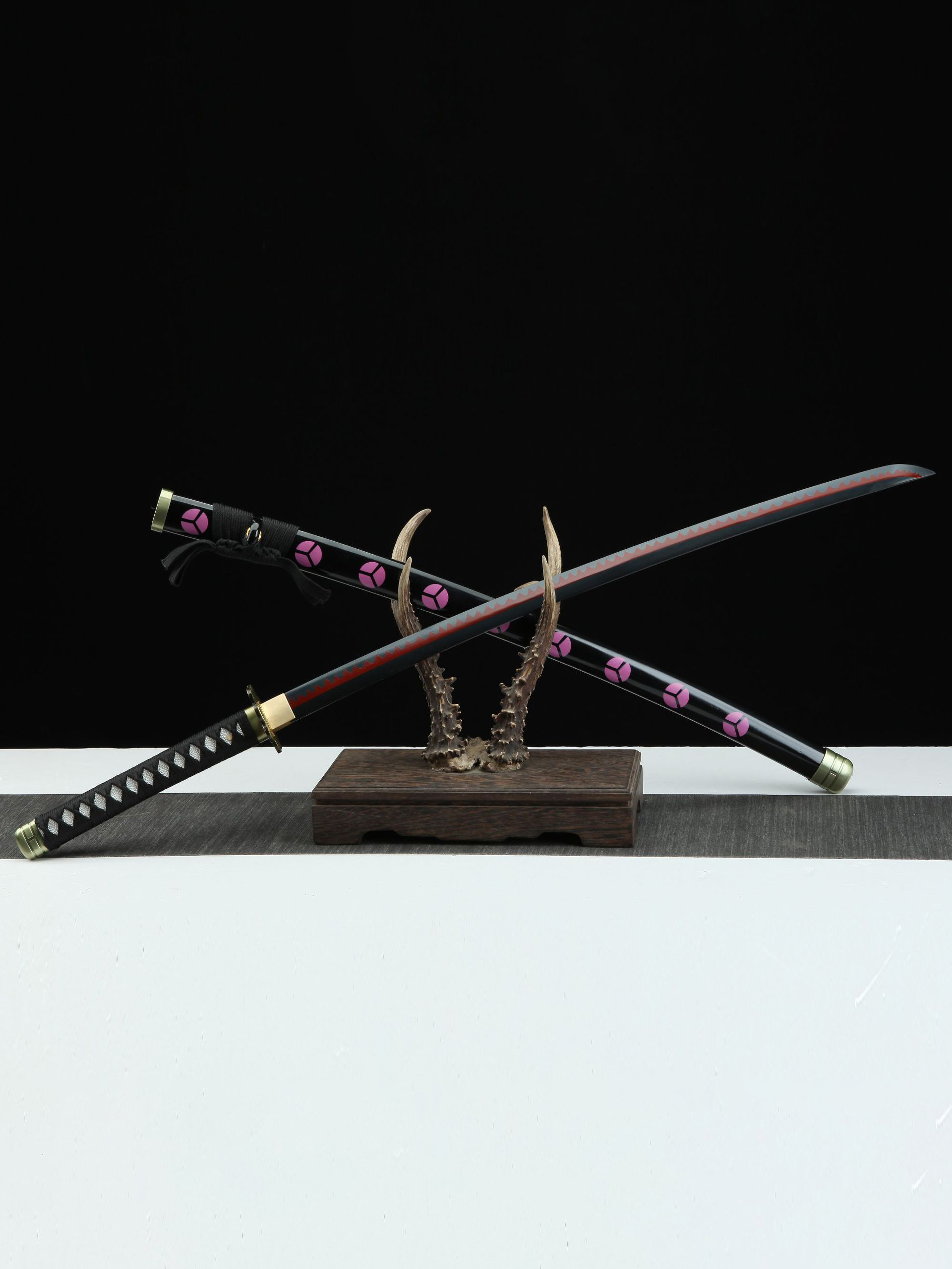 One Piece zoro cosplay prop metal sword Shusui