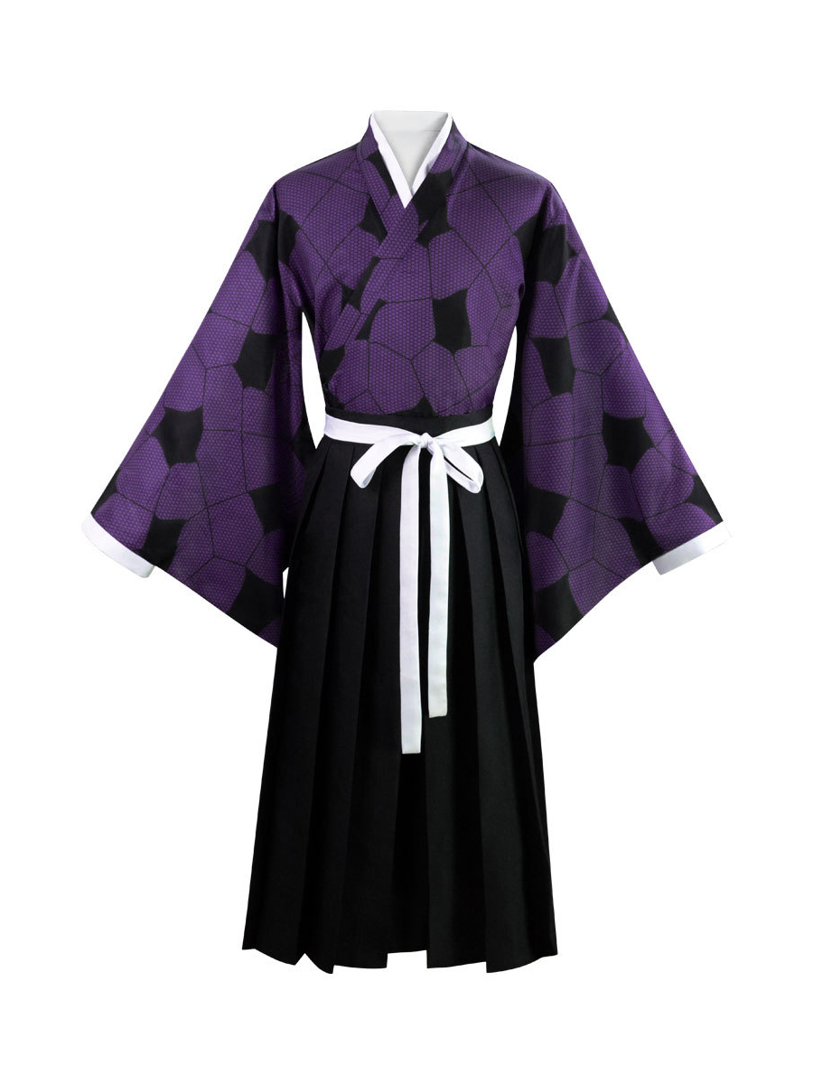 Demon Slayer Kokushibo Cosplay costume and wig