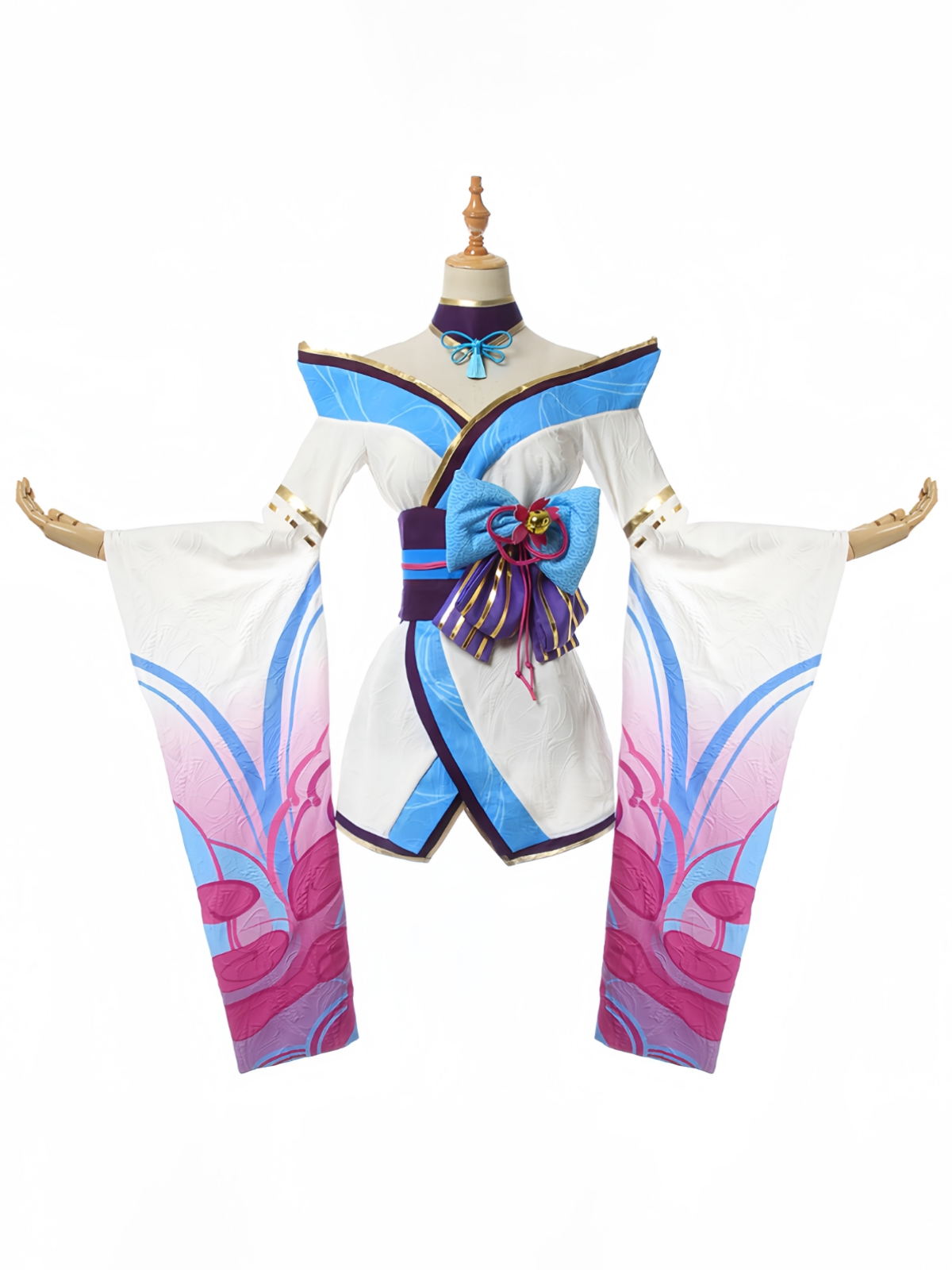 League of Legends Spirit Blossom Ahri Cosplay costume and wig